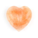 Orange Selenite Heart Bowl