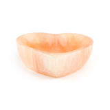 Orange Selenite Heart Bowl