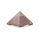 Red Jasper Resin Pyramid