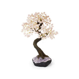 Rose Quartz Bonsai Tree