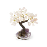 Rose Quartz Bonsai Tree