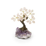 Rose Quartz Bonsai Tree