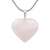 Rose Quartz Heart Pendant