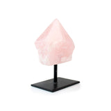 Rose Quartz Point on Stand