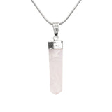 Rose Quartz Point Pendant