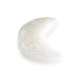 Selenite Moon With Stars