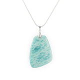 Sterling Silver Amazonite Pendant