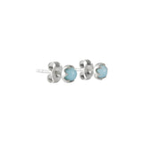 Sterling Silver Larimar Studs