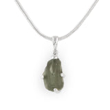 Sterling Silver Moldavite Pendant