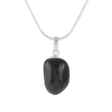 Sterling Silver Obsidian Pendant