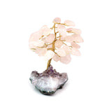 Mini Rose Quartz Tree