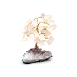 Mini Rose Quartz Tree