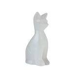 White Calcite Cat