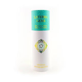 Front of Laterra Gems packaging box for gemstone water bottle.