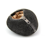 Rough Stone Pocket w/Zipper