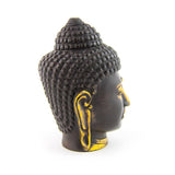 Buddha Head Metal Statue