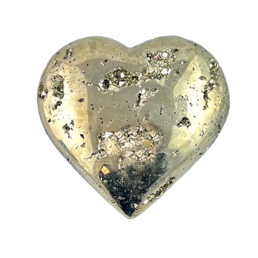 Pyrite Heart Stone