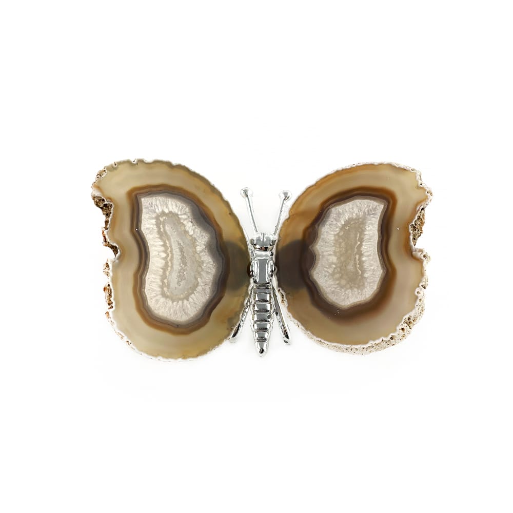 Agate Natural Butterfly