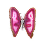 Agate Pink Butterfly