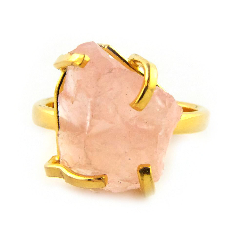 Shop Laterra Gems Rose Quartz Ring