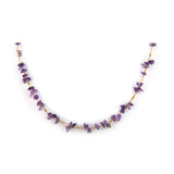 Shop Laterra Gems Amethyst Gold Plated 18K Necklace